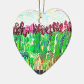 In Love Keramisch Ornament (Links)