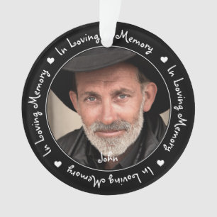 In Love Mémoire Famille Noire Photo Keepsaké