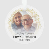 In Love Mémoire Personnalisée Photo Keepsaké Memor (dos)