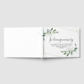 In Love Memory Eucalyptus Funeral Livre d'or (Complet)