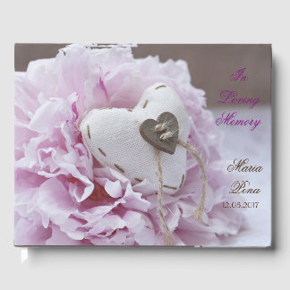 In Love Memory Livre d'invité : Funeral Guest Book