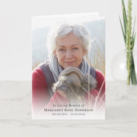 In Love Memory Nécrologie Photo Collage Mémorial N (Devant)