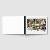 In Love Memory Photo Collage Funéraire Livre d'or (Complet)