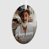 In Love Memory Photo Keepsaké Noël (devant)