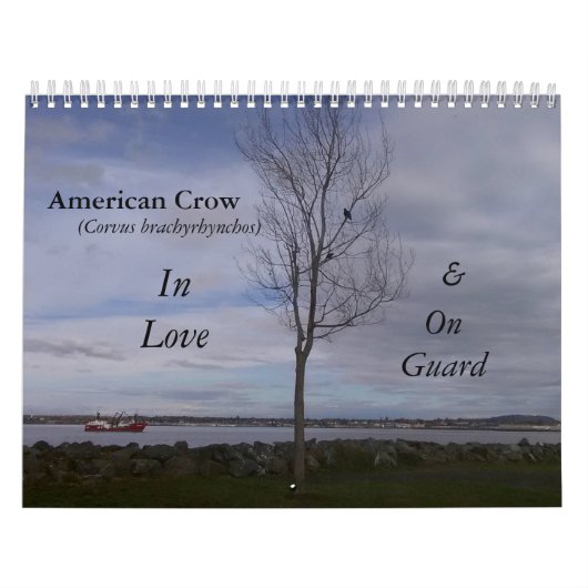 In Love & On Guard Crow Kalender (Hoes)