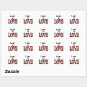 In Love Pain Sticker (Vel)