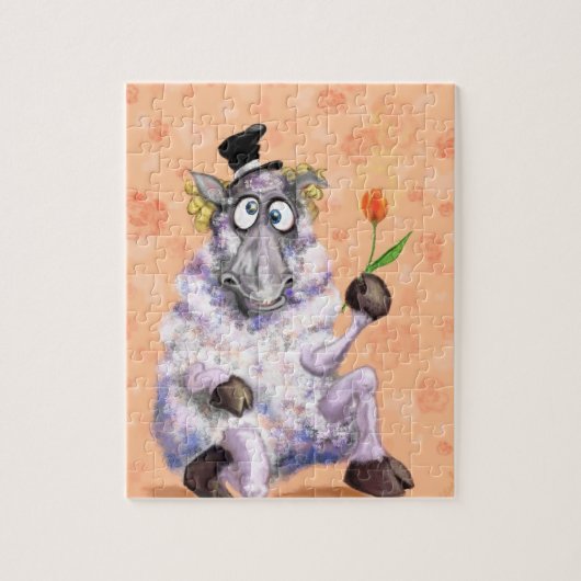 In Love Ram - Funny Legpuzzel (Verticaal)