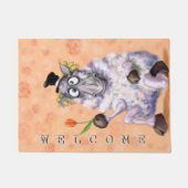 In Love Ram - Welkom - Romantic Deurmat (Voorkant)
