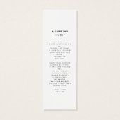 In Loving Memory Celebration Of Life Card (Dos)