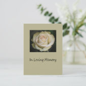 In Loving Memory/Celebration of Life Invitation (Debout devant)