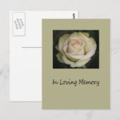 In Loving Memory/Celebration of Life Invitation (Devant / Derrière)