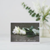 In Loving Memory/Celebration of Life Invitation (Debout devant)