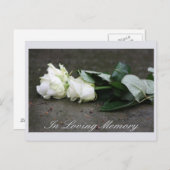 In Loving Memory/Celebration of Life Invitation (Devant / Derrière)