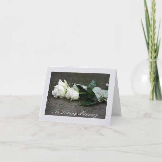 In Loving Memory/Celebration of Life Invitation (Devant)