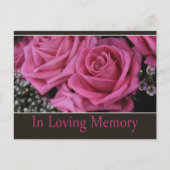 In Loving Memory/Celebration of Life Invitation (Devant)