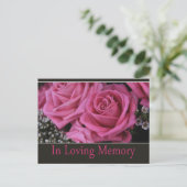 In Loving Memory/Celebration of Life Invitation (Debout devant)