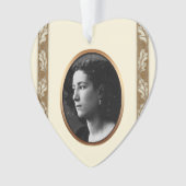In Loving Memory Custom Photo Memorial Ornament 2 (voorkant)