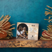 In Loving Memory Dog Photo Plaque – Personalized G (Côté)