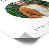 In Loving Memory Elegance Script Wedding Poster (Hoek)