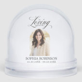 In Loving Memory Elegant Script Memorial (Avant)