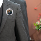 In Loving Memory Funeral Memorial Foto Button