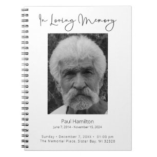 In Loving Memory Gastenboek Notitieboek