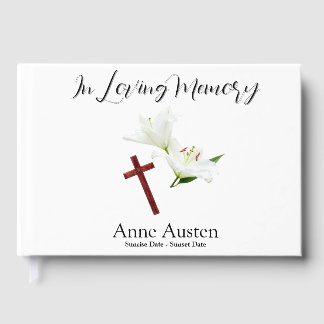 In Loving Memory Guest Book Gastenboek