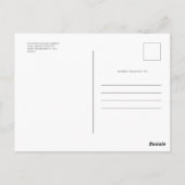 In Loving Memory Herdenking Modern Eenvoudig 3 Fot Briefkaart (Achterkant)