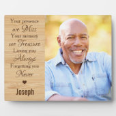 In Loving Memory Keepomwille Memorial Photo Fotoplaat (Voorkant)