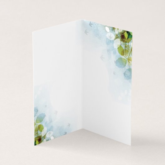 In Loving Memory Memorial Keepomwille Kaart (Binnen)