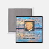 In Loving Memory of Magnet HAMbyWG Magneet (Voorkant / Achterkant)