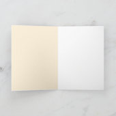 In Loving memory of name funeral memory keepsake Kaart (Binnen)