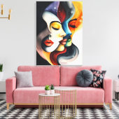 In Loving Memory of Your Pet – Personalized Canvas (Insitu (Woonkamer))