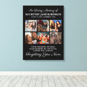 In Loving Memory Photo Memorial Canvas Afdruk (Insitu (Houten vloer))