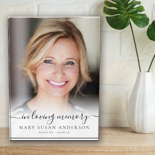 In Loving Memory Photo Memorial Fotoblokken