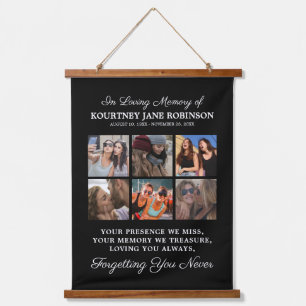 In Loving Memory Photo Memorial Hangend Wandkleed