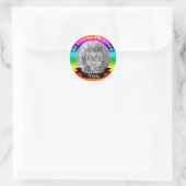 In Loving Memory Rainbow Photo Stickers (Tas)