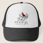 In Loving Memory: Red Cardinal  Trucker Pet (Voorkant)