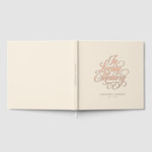 "In Loving Memory" Script lettertype KeepSake begr Gastenboek (Volledig)