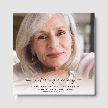 In Loving Memory Volledige foto begrafenis