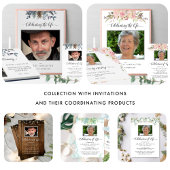 In Loving Memory Zachte rustieke bloemenbegrafenis Gastenboek