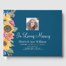 In Loving Memory Zonnebloem & Blauw