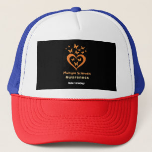 In maart Draag we Oranje multiple sclerose bewust Trucker Pet