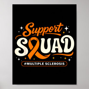 In maart dragen we oranje ontwikkelingsstoornis poster