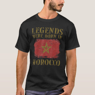 In Marokko werden Marokkaanse vlaggenleggers gebo T-shirt