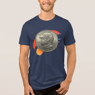 In Max We Trust Tri-Blend T-Shirt Navy