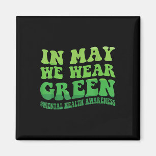 In mei Draag we de maand 'Green Mental Health Awar Magneet