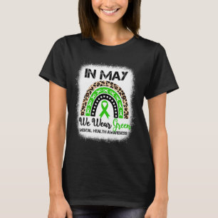 In mei Draag we de maand 'Green Mental Health Awar T-shirt