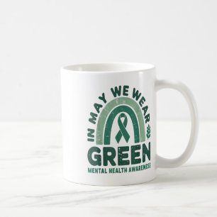 In mei Draag we het groene bewustzijn van de geest Koffiemok