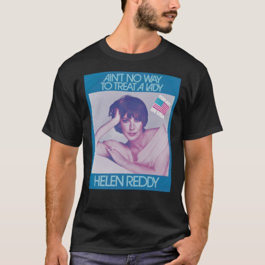 In Memorial Helen Reddy T-shirt (Voorkant)